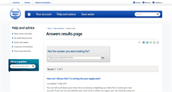 Desktop Screenshot of customerhelp.thameswater.co.uk
